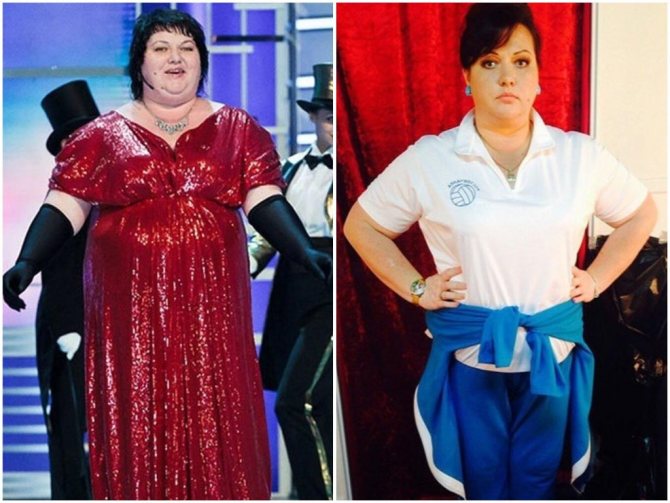 Похудевшая Екатерина Скулкина: фото до и после